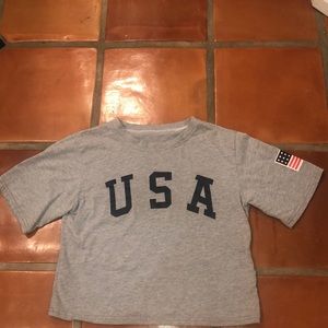 Grey USA T-shirt
